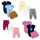 4 Kits Bebê 3 peças (Total 12 peças) em oferta
