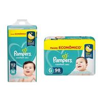 Imagem da promoção Fralda Pampers Confort Sec ( M e G) [Comprando 3, 6 ou 9 pacotes]