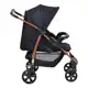 Carrinho de Bebê Passeio Burigotto 4 Rodas 4 Posições Suporta Crianças de Até 15Kg Carro Ecco Cinza/ em oferta