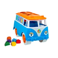 Imagem da promoção Kombi Brinquedo Educativo   - Para o Desenvolvimento Pedagógico Infantil - Com 6 peças de Encai