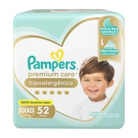 Imagem da promoção Fralda Pampers Premium Care XXXG 52 Unidades