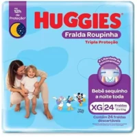 Imagem da promoção Fralda Huggies Tripla Proteção Roupinha XG 24 unidades