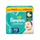 Fralda Pampers Confort Sec Tam. G 9 a 13kg - 70 Unidades em oferta