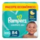 Fraldas Descartáveis Infantis Confort Sec Com 84 Unidades Tamanho XXG Pampers em oferta