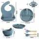 Kit 8 Peças de Talheres de Silicone para Bebês e Crianças em oferta