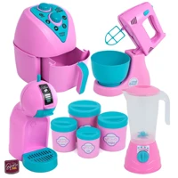 Imagem da promoção Kit 8 Brinquedos de cozinha Eletrodomésticos Infantil Faz De Conta