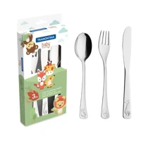 Imagem da promoção Jogo de Talheres Infantil Tramontina aço inox 3 Peças