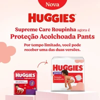 Imagem da promoção Fralda Huggies Supreme Care Roupinha M 72 unidades
