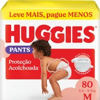 Imagem da promoção Fralda Huggies Supreme Care Roupinha M 80 unidades