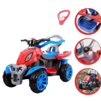 Imagem da promoção Quadriciclo Infantil Dois Em Um Para Crianças Com Haste Direcionável Maral