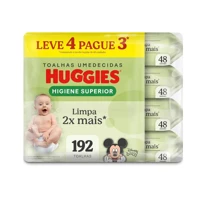 Imagem da promoção Lenço Umedecido Huggies Max Clean 192 unidades