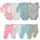 Kit 4 peças mijão calça e body manga longa infantil bebe masculino e feminino em oferta