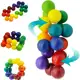 Autismo Sensorial Fidget Toy Alívio Do Estresse Ansiedade Inseparável Bola Arco-Íris em oferta