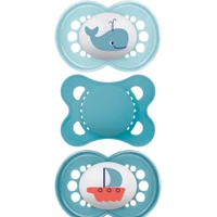 Imagem da promoção Trio Chupeta MAM, 0 a 6 Meses