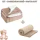 Kit 2 itens para o bebe - Manta Sherpa + Manta soft em oferta