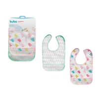 Imagem da promoção Kit 2 Babadores com Bolso Buba