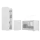 Quarto Infantil Completo com Berço 3x1 Multimóveis Branco/Colorido em oferta