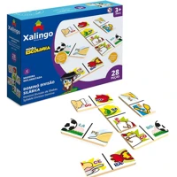 Imagem da promoção Domino Minha Escolinha Silabas 28 Peças Xalingo