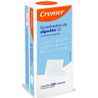 Imagem da promoção Algodão Quadrado Pacote 100 Unidades Cremer
