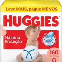 Imagem da promoção Fralda Huggies Supreme Care G 160 unidades