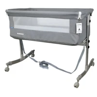 Berço Moisés Sleep 3 em 1 Co-Bed, Cinza - KaBaby em oferta