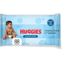 Imagem da oferta Toalhas Umedecidas Huggies Higiene Diária 88 Unidades