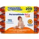 Toalha Umedecida Personalidade Baby Ultra 200 unidades em oferta