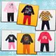  Conjunto Moletom Infantil Kyly Peluciado Estampado Masculino ou Feminino (3 Meses até 8 Anos) em oferta