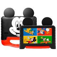 Imagem da promoção Tablet Infantil Multilaser Mickey Plus com Capa - 16GB 7” Wi-Fi Android 8.1 Quad Core Câm. 2MP