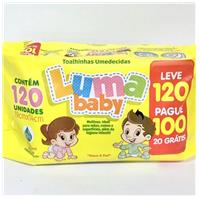 Imagem da promoção Lenço Umedecidas Luma Baby Toalhinhas - Leve 120 Pague 100