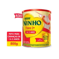 Imagem da oferta Fórmula Infantil NINHO Fases 1+ 800g