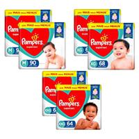 Imagem da promoção  Kit Fraldas Pampers Supersec ( M, XG e XXG )