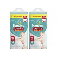 Imagem da promoção Kit Fraldas Pampers Pants Ajuste Total M 244 unidades