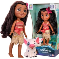 Imagem da promoção Brinquedo Boneca Princesa Moana 45cm e Porquinho Pua 8cm Disney em Plástico Vinil +3 Anos Cotiplas -