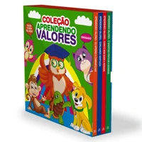 Imagem da promoção Coleção Aprendendo Valores - Box com 4 Livrinhos