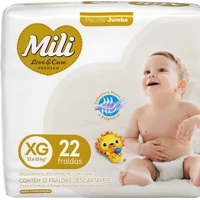 Imagem da promoção Fralda Mili XG 22 unidades