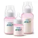 Kit Mamadeira Avent Anti Colic Rosa 125\u002F260\u002F330ml em oferta