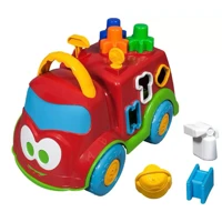 Imagem da promoção Brinquedo Educativo Tópi Bombeirinho - Cardoso Toys 7 Peças