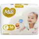 Fralda Mili Love&Care P 56 Unidades em oferta
