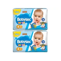 Imagem da promoção Kit Fraldas Babysec Ultrasec Galinha Pintadinha M 144 unidades