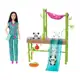Barbie Conjunto de Brinquedo Cuidados e Resgate de Pandas em oferta