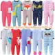 Macacão De Algodão Com Zíper Para Recém-Nascido Estalos/ Bebê / Meninos / Meninas 0-24m Random 1pcs em oferta