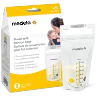 Imagem da promoção Sacos De Armazenamento Medela Para Leite Materno - 180 Ml Branco 50 Unidades