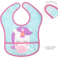 Imagem da promoção Babador Com Bolso Unicórnio Buba