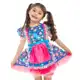 Vestido Festa Junina Quadrilha Infantil Rodado Estampado Princesa Menina Juvenil Bebê Luxo em oferta