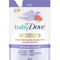 Imagem da promoção Refil Sabonete Líquido Hidratação Relaxante Dove Baby Hora de Dormir 400ml