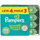 Lenços Umedecidos Pampers Aroma de Aloe Vera 192 Unidades em oferta