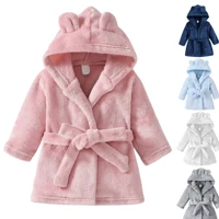 Imagem da promoção Roupão de Bebe Infantil Quentinho com Capuz e Cinto Tecido Plush Antialérgico
