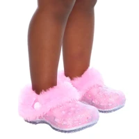 Imagem da promoção Pantufa infantil babuche pelinho bota menina antiderrapante juju shoes