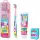 Kit Escova de dente infantil + Fio dental + Gel dental Peppa Pig em oferta